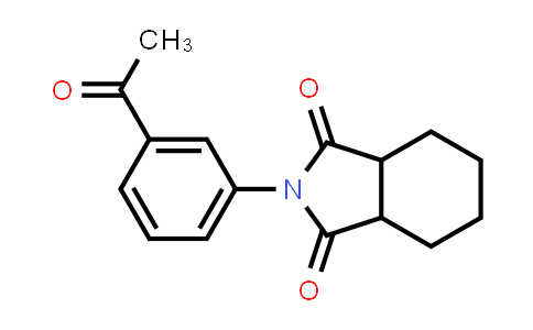 2-(3-Acetylphenyl)hexahydro-1H-isoindole-1,3(2H)-dione