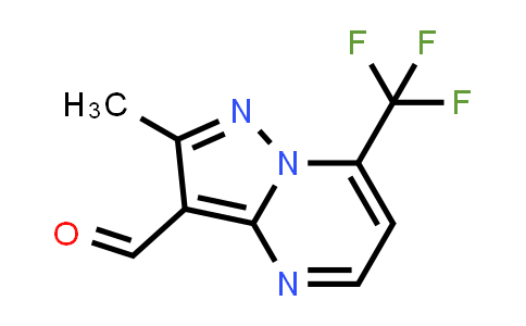 2-Methyl-7-(trifluoromethyl)pyrazolo[1,5-a]pyrimidine-3-carbaldehyde