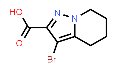3-Bromo-4,5,6,7-tetrahydropyrazolo[1,5-a]pyridine-2-carboxylic acid