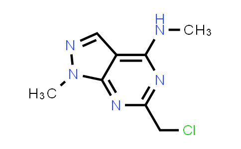 6-(Chloromethyl)-N,1-dimethyl-1H-pyrazolo[3,4-d]pyrimidin-4-amine