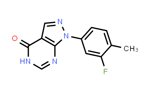 1-(3-Fluoro-4-methylphenyl)-1H-pyrazolo[3,4-d]pyrimidin-4(5H)-one
