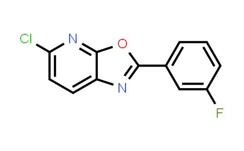 5-Chloro-2-(3-fluorophenyl)oxazolo[5,4-b]pyridine