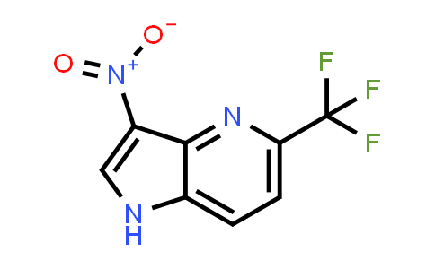 3-Nitro-5-(trifluoromethyl)-1H-pyrrolo[3,2-b]pyridine