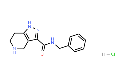 N-Benzyl-4,5,6,7-tetrahydro-1H-pyrazolo[4,3-c]pyridine-3-carboxamide hydrochloride