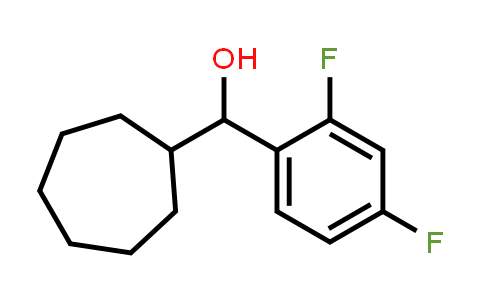 Cycloheptyl(2,4-difluorophenyl)methanol
