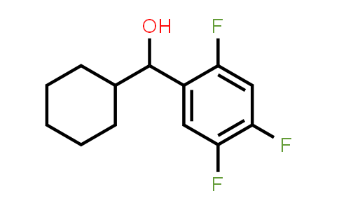 Cyclohexyl(2,4,5-trifluorophenyl)methanol