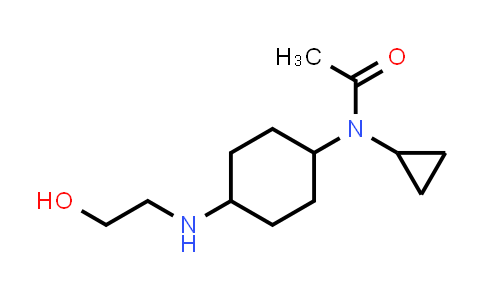 N-Cyclopropyl-N-(4-((2-hydroxyethyl)amino)cyclohexyl)acetamide
