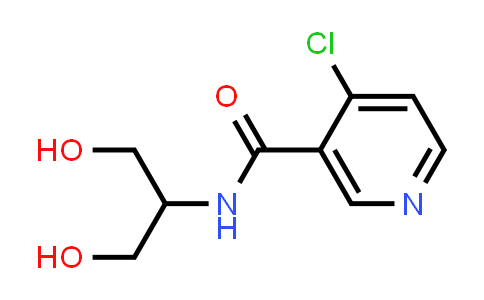 4-Chloro-N-(1,3-dihydroxypropan-2-yl)nicotinamide