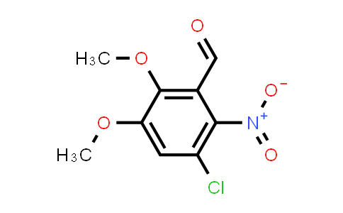 3-Chloro-5,6-dimethoxy-2-nitrobenzaldehyde