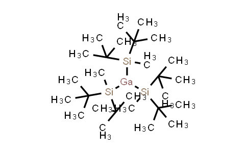 Tris(di-tert-butyl(methyl)silyl)gallium
