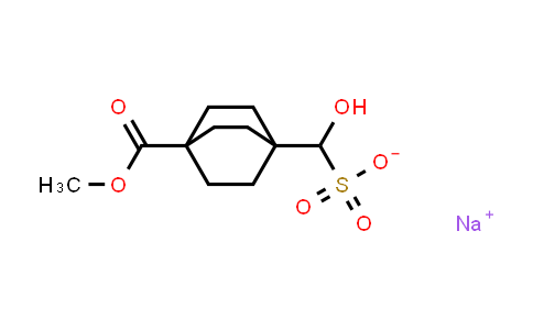 Sodium hydroxy(4-(methoxycarbonyl)bicyclo[2.2.2]octan-1-yl)methanesulfonate
