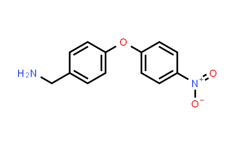1-((4-(4-Nitrophenoxy)phenyl))methanamine