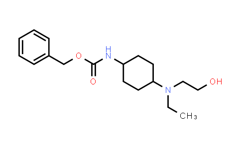 Benzyl (4-(ethyl(2-hydroxyethyl)amino)cyclohexyl)carbamate