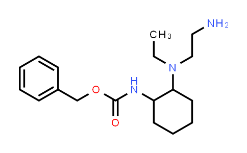 Benzyl (2-((2-aminoethyl)(ethyl)amino)cyclohexyl)carbamate
