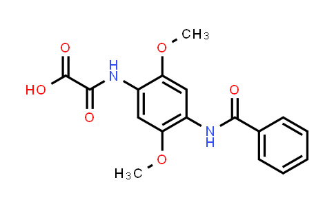 2-((4-Benzamido-2,5-dimethoxyphenyl)amino)-2-oxoacetic acid
