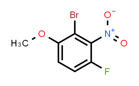 2-Bromo-4-fluoro-1-methoxy-3-nitrobenzene