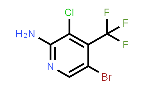 5-Bromo-3-chloro-4-(trifluoromethyl)pyridin-2-amine