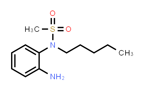 N-(2-Aminophenyl)-N-pentylmethanesulfonamide
