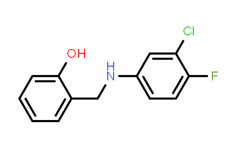 2-(((3-Chloro-4-fluorophenyl)amino)methyl)phenol