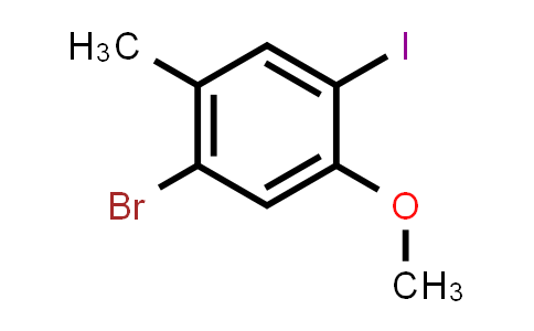 1-Bromo-4-iodo-5-methoxy-2-methylbenzene
