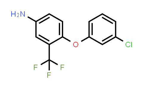 4-(3-Chlorophenoxy)-3-(trifluoromethyl)aniline