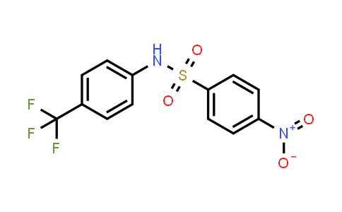4-Nitro-N-[4-(trifluoromethyl)phenyl]benzenesulfonamide