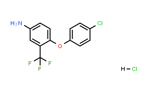 4-(4-Chlorophenoxy)-3-(trifluoromethyl)aniline hydrochloride