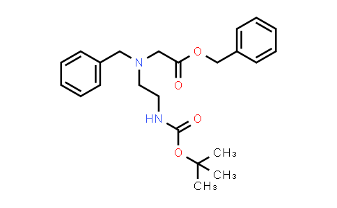Benzyl 2-(benzyl(2-((tert-butoxycarbonyl)amino)ethyl)amino)acetate