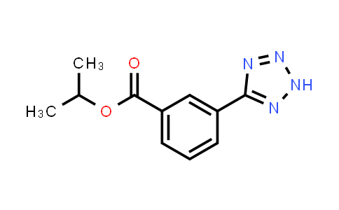 Isopropyl 3-(2H-tetrazol-5-yl)benzoate
