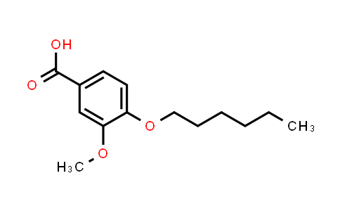 4-(Hexyloxy)-3-methoxybenzoic acid