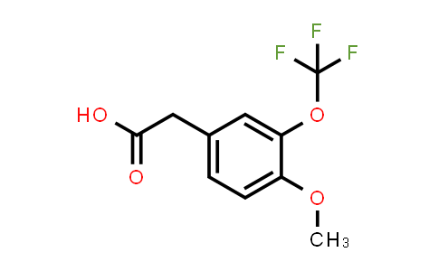 2-(4-Methoxy-3-(trifluoromethoxy)phenyl)acetic acid