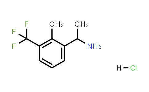 1-(2-Methyl-3-(trifluoromethyl)phenyl)ethan-1-amine hydrochloride