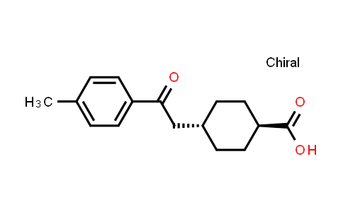 trans-4-(2-Oxo-2-(p-tolyl)ethyl)cyclohexanecarboxylic acid