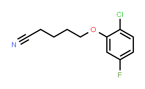 5-(2-Chloro-5-fluorophenoxy)pentanenitrile