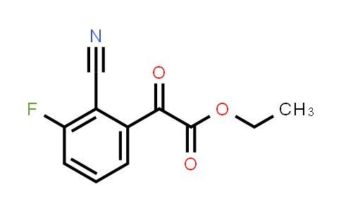 Ethyl 2-(2-cyano-3-fluorophenyl)-2-oxoacetate
