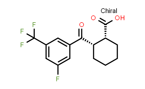 cis-2-(3-Fluoro-5-(trifluoromethyl)benzoyl)cyclohexanecarboxylic acid