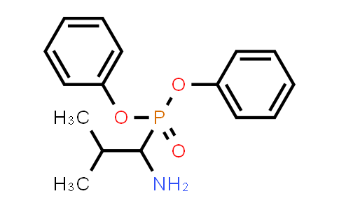 Diphenyl (1-amino-2-methylpropyl)phosphonate
