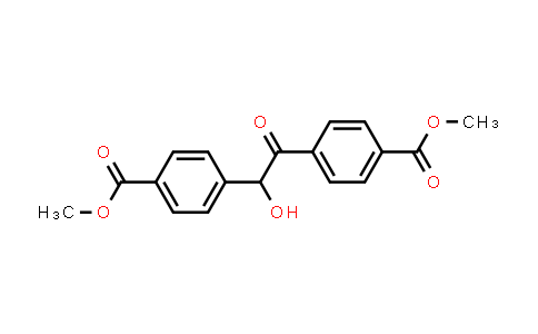 Benzoic acid, 4,4'-(1-hydroxy-2-oxo-1,2-ethanediyl)bis-, 1,1'-methyl ester