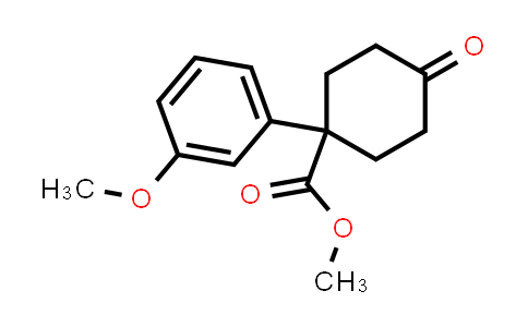 Methyl 1-(3-Methoxyphenyl)-4-oxocyclohexanecarboxylate