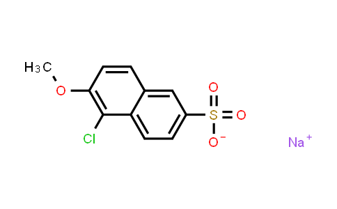 Sodium 5-chloro-6-methoxynaphthalene-2-sulfonate
