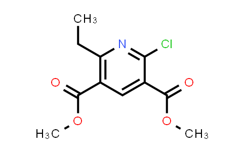 Dimethyl 2-chloro-6-ethylpyridine-3,5-dicarboxylate