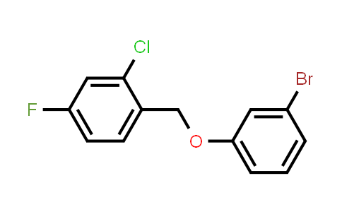 1-((3-Bromophenoxy)methyl)-2-chloro-4-fluorobenzene