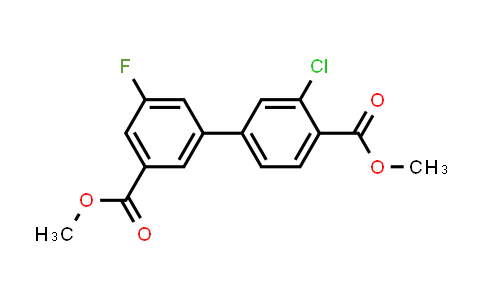 Dimethyl 3-chloro-3'-fluorobiphenyl-4,5'-dicarboxylate
