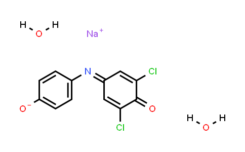 Sodium 4-((3,5-dichloro-4-oxocyclohexa-2,5-dien-1-ylidene)amino)phenolate dihydrate