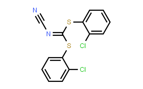 Bis(2-chlorophenyl) cyanocarbonimidodithioate