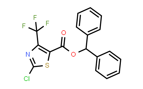 Benzhydryl 2-chloro-4-(trifluoromethyl)thiazole-5-carboxylate