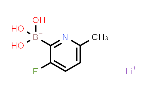 Lithium (3-fluoro-6-methylpyridin-2-yl)trihydroxyborate