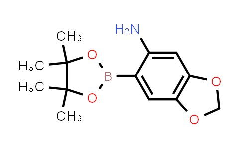 6-(TEtramethyl-1,3,2-dioxaborolan-2-yl)-2H-1,3-benzodioxol-5-amine