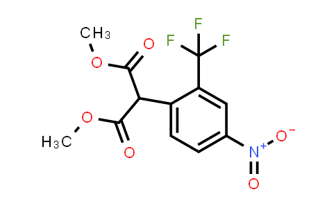 Dimethyl 2-(4-nitro-2-trifluoromethylphenyl)malonate