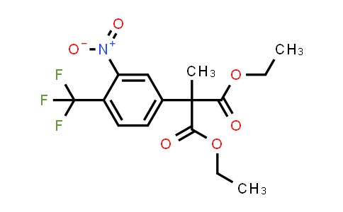 Diethyl 2-methyl-2-(3-nitro-4-(trifluoromethyl)phenyl)malonate